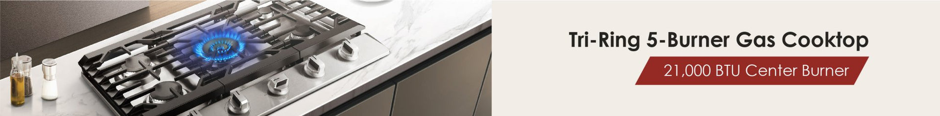 Tri-Ring Series Cooktops - FOTILE