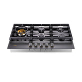 36" Anti - glare Glass Tri - Ring Gas Cooktop Series | GLG36501 - FOTILE