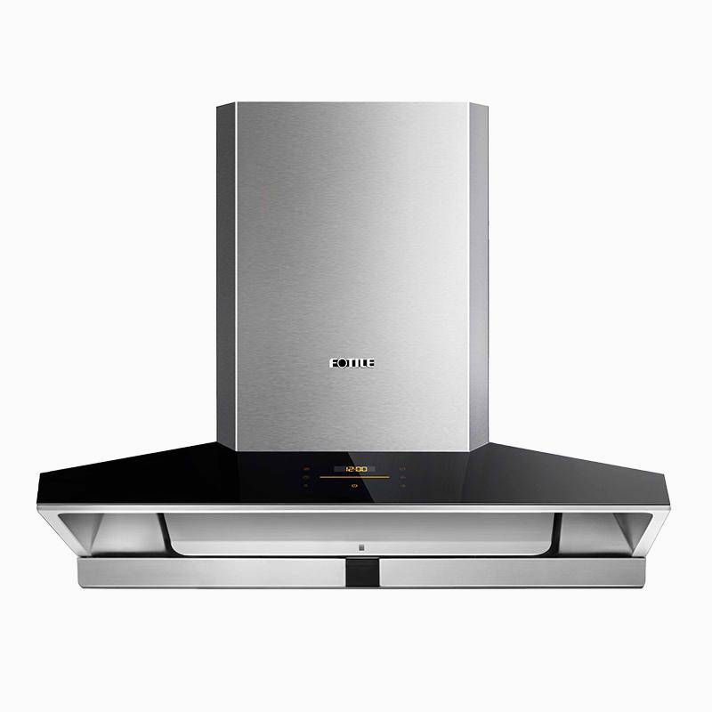 FOTILE Range Hood Under Cabinet Kitchen Stainless Steel Wall Mount with LED  Light (Silver Gray Cooktop Bundle, 30 inches)