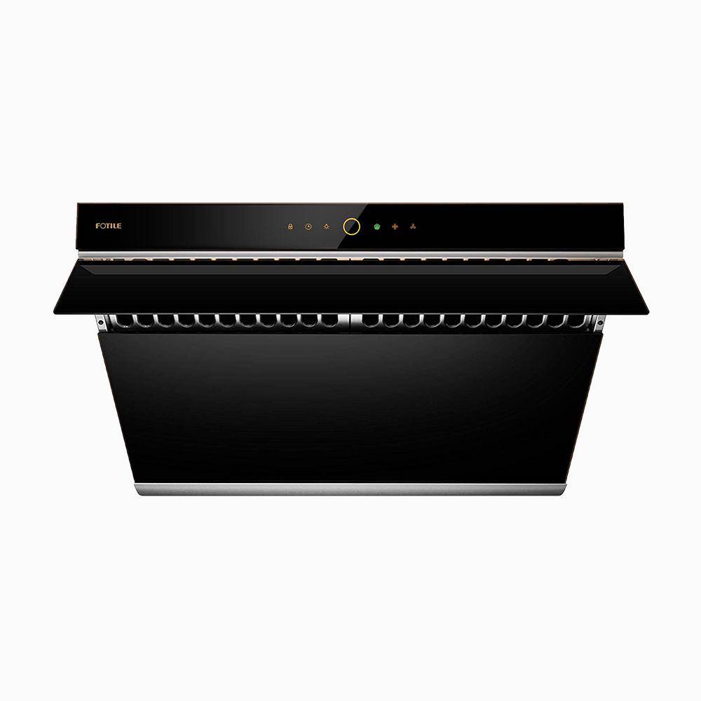 OPEN BOX) 30 inch Wall Mount Range Hood 3-Speed Touch Panel Black Touch  Control