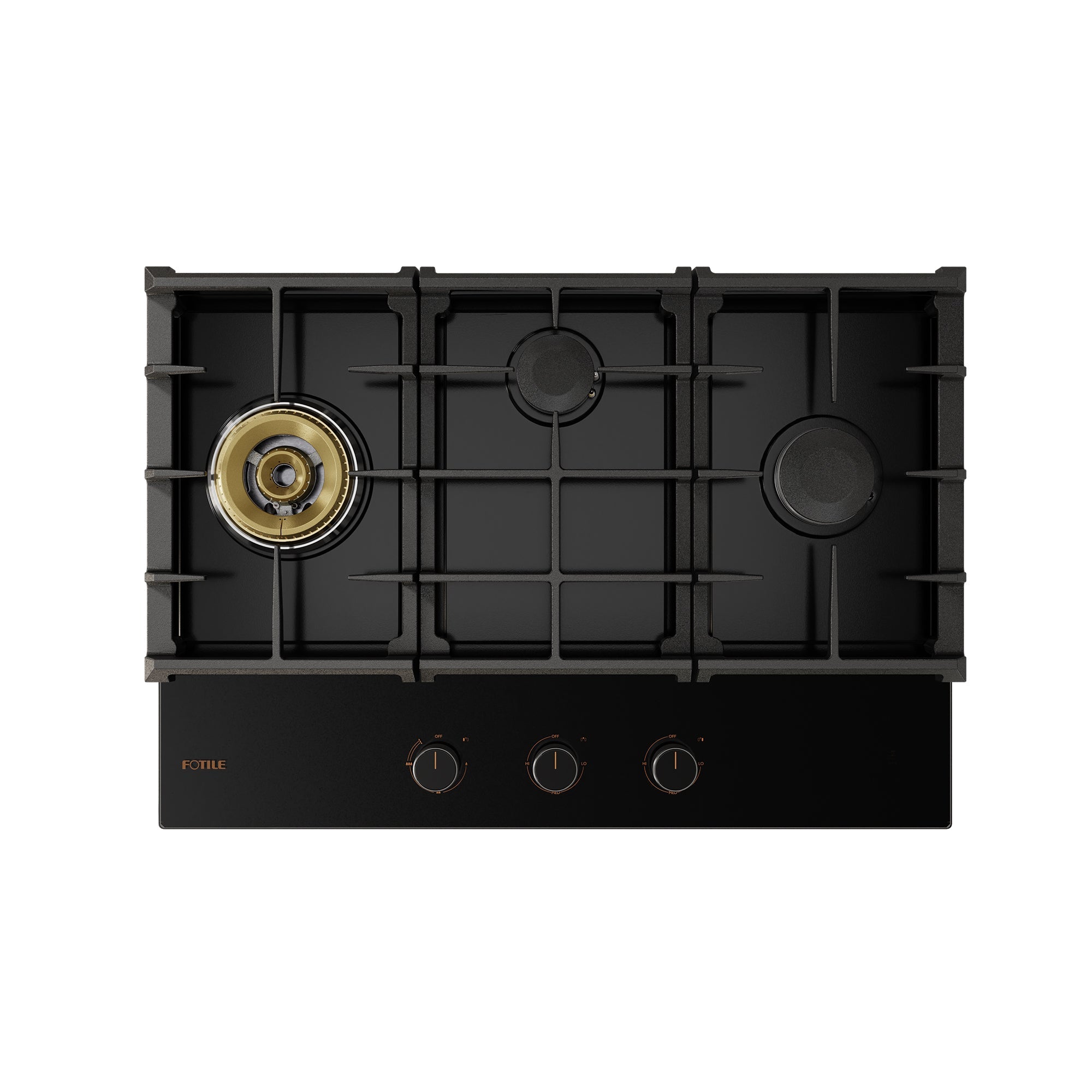 30" Tempered Glass Tri - Ring Gas Cooktop Series | GLG30301 - FOTILE