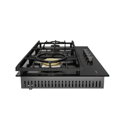 30" Tempered Glass Tri - Ring Gas Cooktop Series | GLG30401 - FOTILE