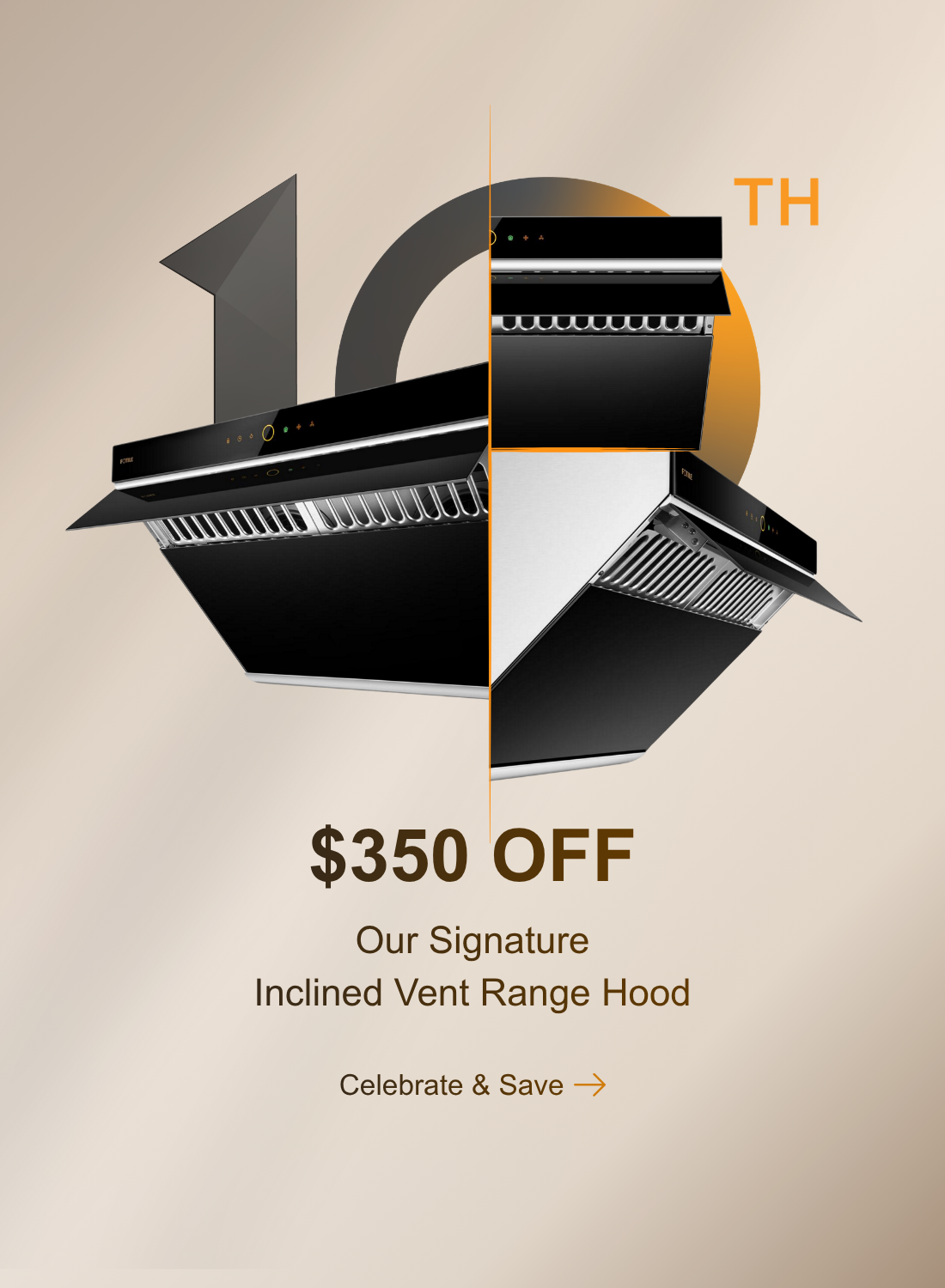 10th anniversary fotile appliance sale