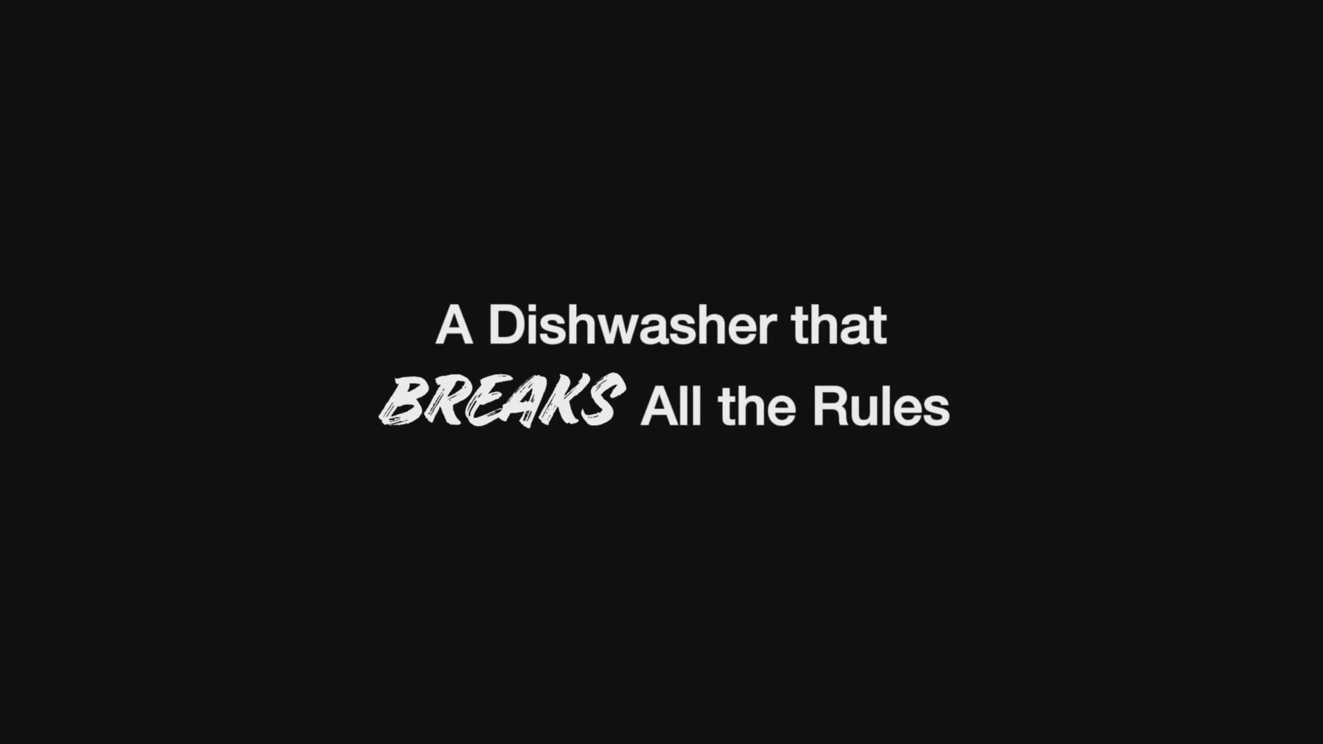 Sink Dishwasher User Video