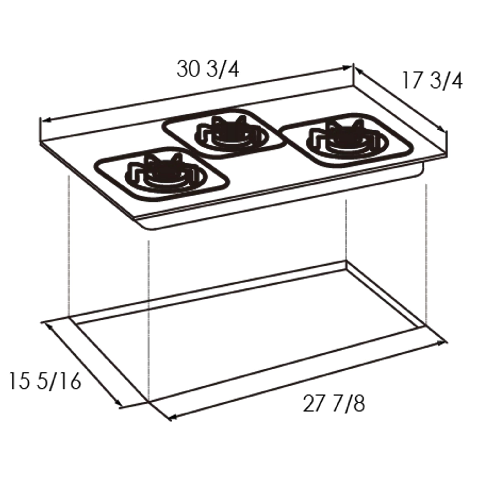 Cooktop Sizes