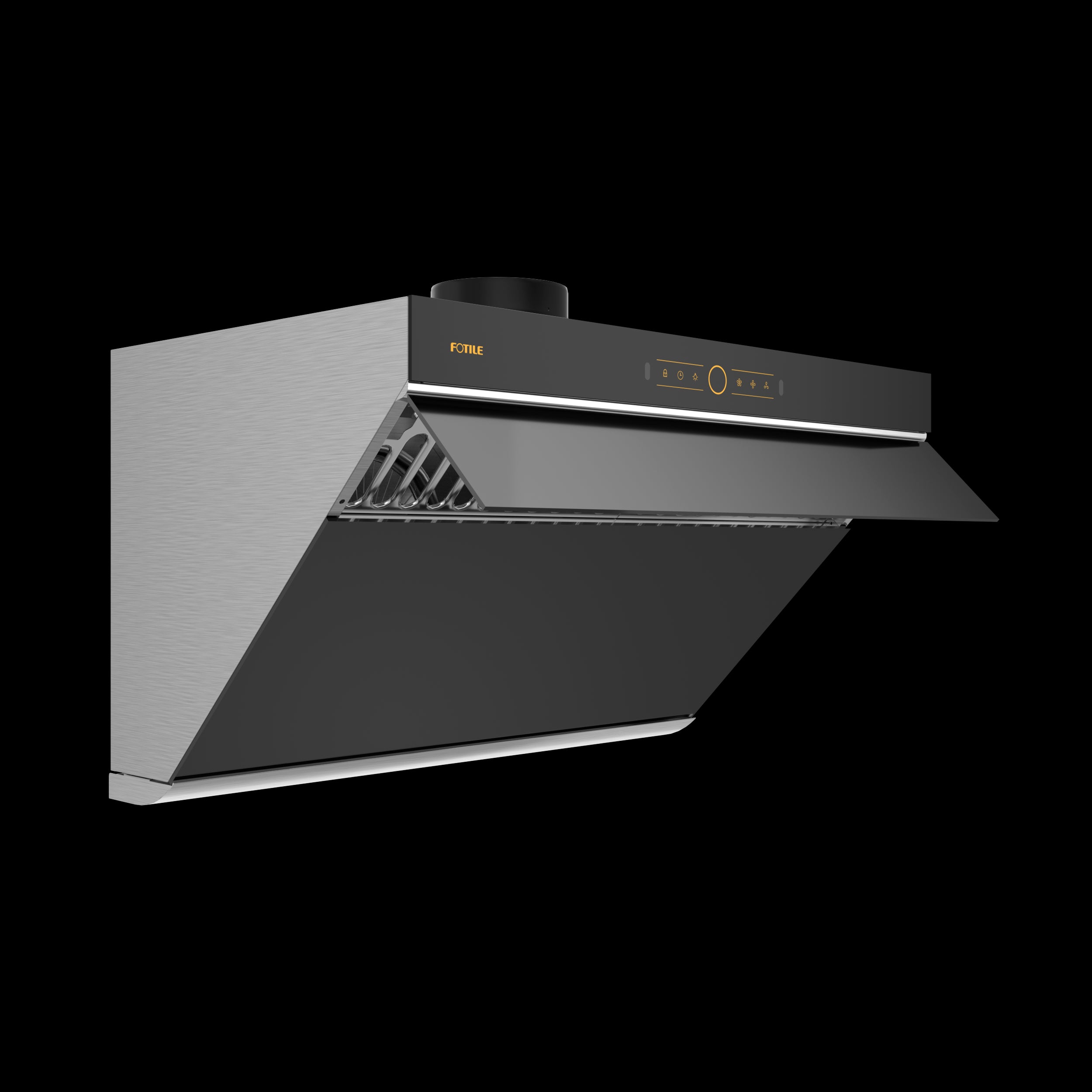 FOTILE V Series 30 1000 CFM Range Hood with Touchscreen in Onyx Black  Tempered Glass - Superco Appliances, Furniture & Home Design